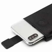 For iPhone XR QIALINO Nappa Texture Top-grain Leather Horizontal Flip Wallet Case with Card Slots(Black) Eurekaonline