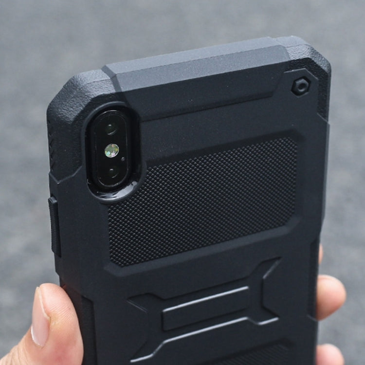 For iPhone XS Max FATBEAR Armor Shockproof Cooling Case(Black) Eurekaonline