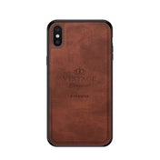 For iPhone XS Max PINWUYO Anti-wrestling Waterproof Full Coverage PC Case(Brown) Eurekaonline