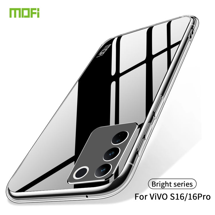  S16 Pro MOFI Ming Series Ultra-thin TPU Phone Case(Transparent) Eurekaonline