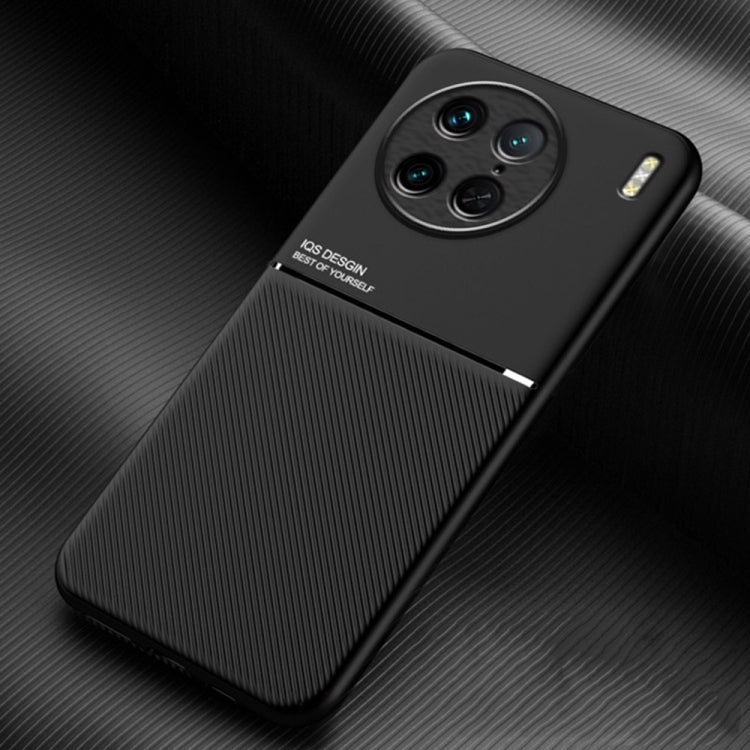 For vivo X90 Pro Classic Tilt Magnetic Phone Case(Black) Eurekaonline