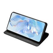 For vivo X90 Skin Feel Magnetic Horizontal Flip Leather Phone Case(Black) Eurekaonline