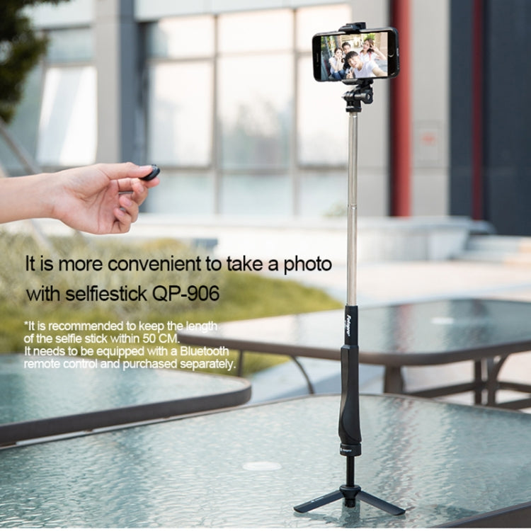 Fotopro SY-360 Desktop Vlogging Tripod Mount with 360 Degree Rotation Phone Clamp for Small Digital Cameras & Smartphones (Black) Eurekaonline