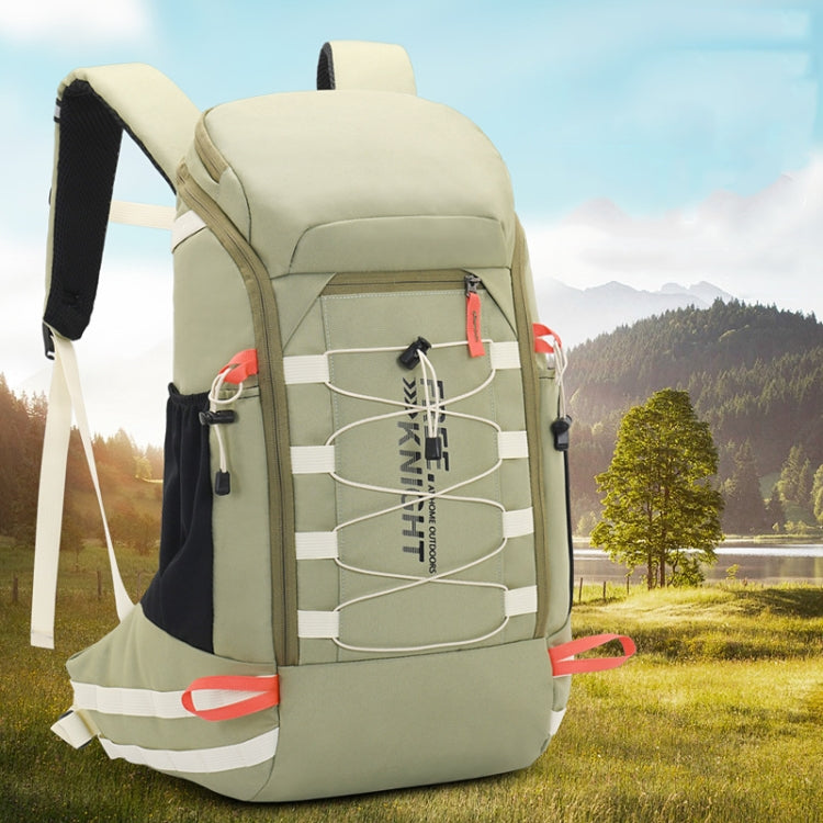 Free Knight FK0398 40L Outdoor Hiking Waterproof Backpack with Rain Cover(Light Gray) Eurekaonline