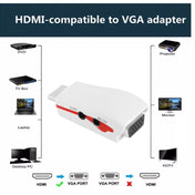Full HD 1080P HDMI to VGA Adapter for Power and Audio Eurekaonline