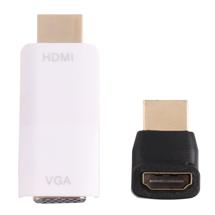 Full HD 1080P HDMI to VGA + Audio Converter Adapter for Laptop / STB / DVD / HDTV (With HDMI Female to Male Adapter) Eurekaonline
