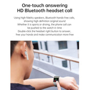 G36pro 1.3 inch IPS Screen Earphone Smart Watch,Support Blood Pressure Measurement / Sleep Monitoring(Silver) Eurekaonline