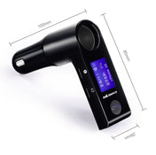 G7S Car Hands-free Bluetooth MP3 Player FM Transmitter With LCD Display Eurekaonline