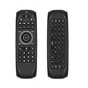 G7V Pro 2.4GHz Fly Air Mouse LED Backlight Wireless Keyboard Remote Control with Gyroscope for Android TV Box / PC, Support Intelligent Voice Eurekaonline