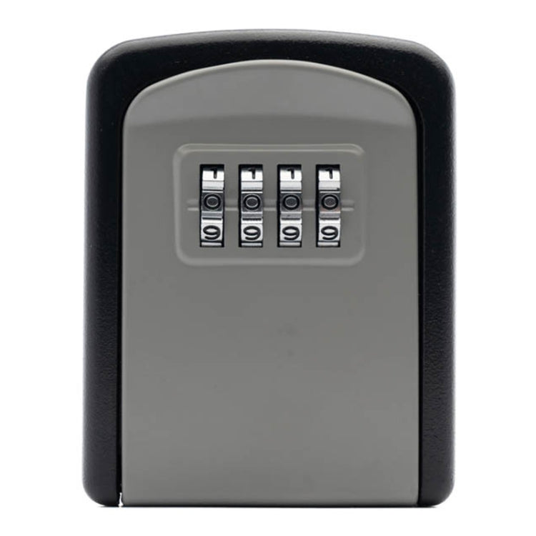G9 4-digit Password Aluminum Alloy Key Storage Box(Grey) Eurekaonline