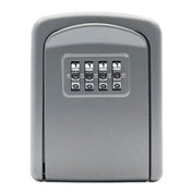 G9 4-digit Password Aluminum Alloy Key Storage Box(Silver) Eurekaonline