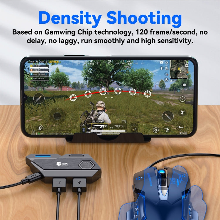 GAMWING MixSE Bluetooth 5.0 Keyboard Mouse Converter Shooting Game Auxiliary Tool Eurekaonline