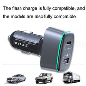 GC-17 100W High-power Car Charger 2 In 1 Cigarette Lighter Eurekaonline