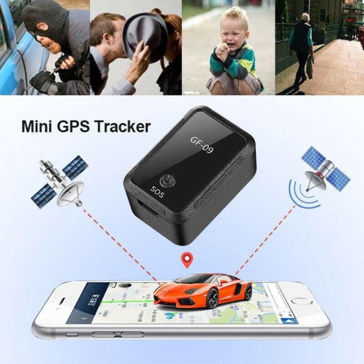 GF-09 Car Tracking AGPS + LBS + WiFi Tracker Eurekaonline