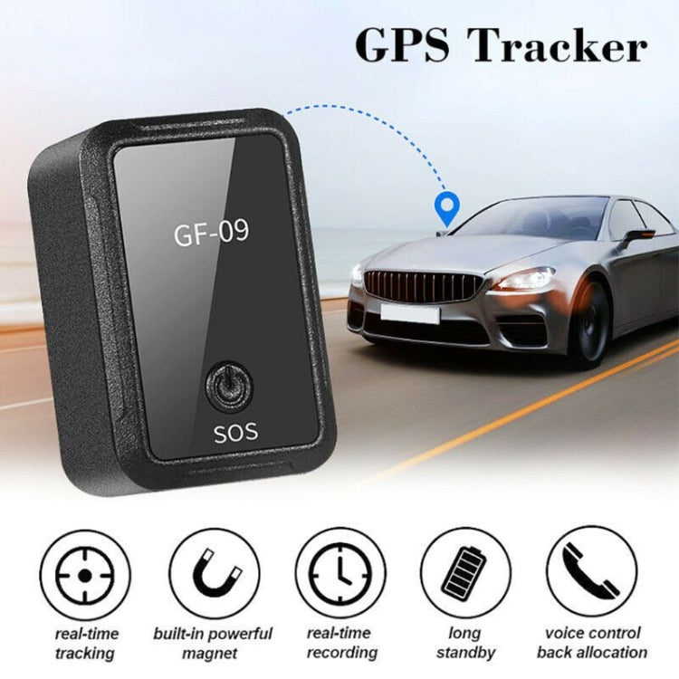 GF-09 Car Tracking AGPS + LBS + WiFi Tracker Eurekaonline