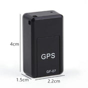GF07 Locator Mini GPS Tracking Strong Magnetic Positioning Adsorption Anti Lost Device Voice Control Recordable(Black) Eurekaonline