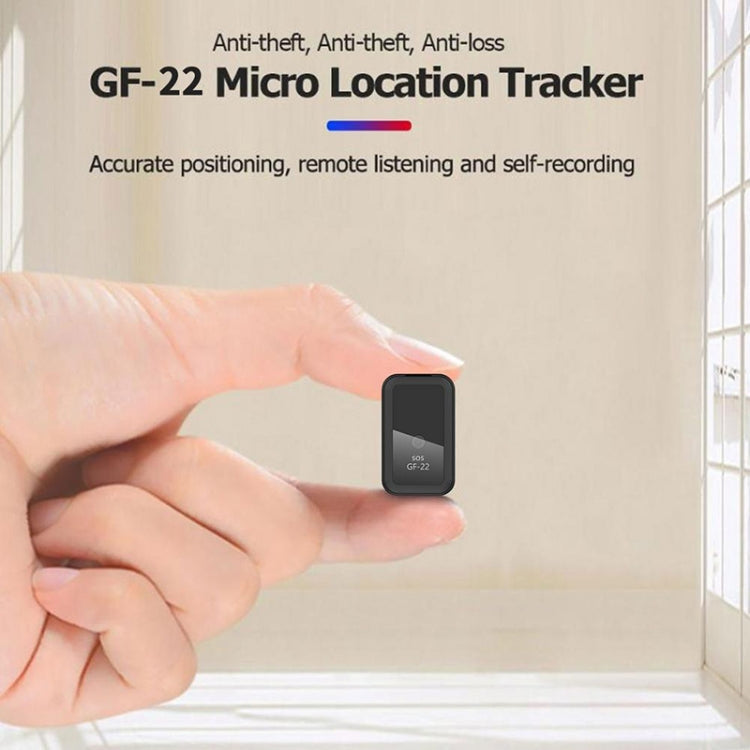 GF22 Car GPS Tracking Anti-theft Device Magnetic Positioning Adsorption Anti Lost Device Voice Control Recordable Eurekaonline