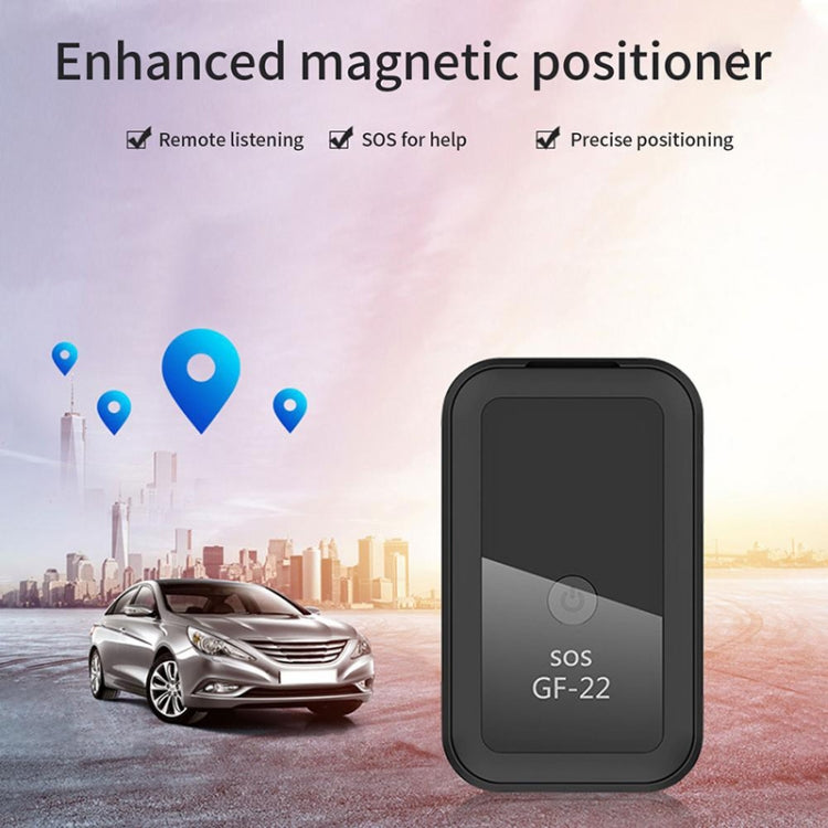 GF22 Car GPS Tracking Anti-theft Device Magnetic Positioning Adsorption Anti Lost Device Voice Control Recordable Eurekaonline