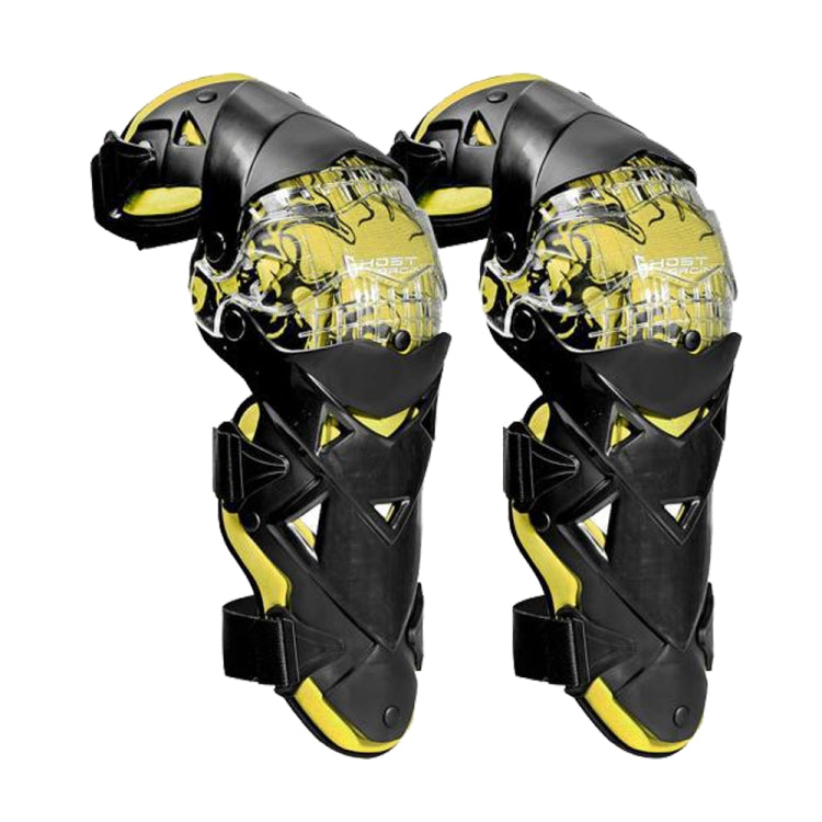 GHOST RACING GR-HX05 Motorcycle Riding Protective Gear Keep Warm Anti-Wind Anti-Fall Locomotive Knee Pad(Yellow) Eurekaonline