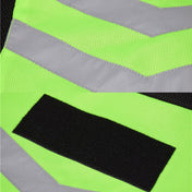 GHOST RACING GR-Y06 Motorcycle Riding Vest Safety Reflective Vest, Size: L(Black) Eurekaonline
