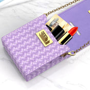 GKK Mini Backpack Slim Phone Bag with Ring For Samsung Galaxy Z Flip3 5G/Z Flip4/Huawei P50 Pocket(Purple) Eurekaonline