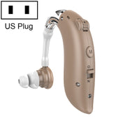 GM-105 Smart Noise Cancelling Ear-hook Rechargeable Elderly Hearing Aids, Spec: US Pulg(Skin Color) Eurekaonline