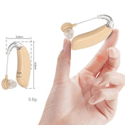 GM-301 Hearing Aid Rechargeable Sound Amplifier,Spec: With Charging Pod Skin Color+Black Eurekaonline
