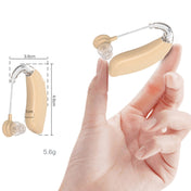 GM-301 Hearing Aid Rechargeable Sound Amplifier,Spec: With Charging Pod Skin Color+White Eurekaonline