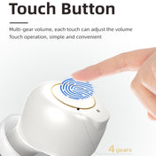 GM-902 Wireless Magnetic Charging Bluetooth Hearing Aids Elderly Sound Amplifier(Skin-color+White) Eurekaonline