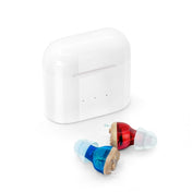 GM-915 Type-C Port CIC Hearing Aids Rechargeable Invisible Sound Amplifier(Red Blue) Eurekaonline