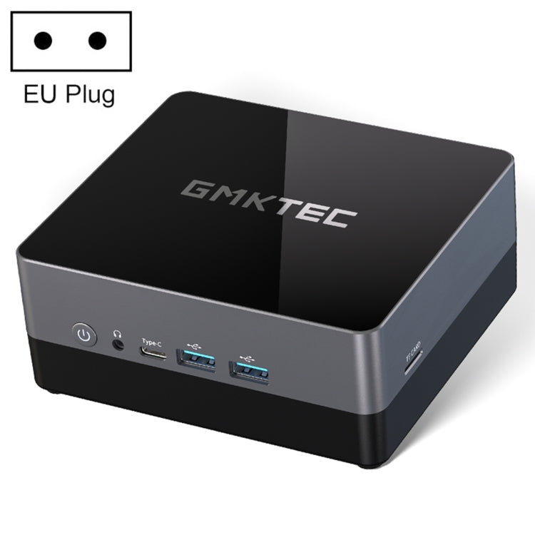 GMKTEC NUCBOX 2 Plus Windows 11 Pro/Linux/Ubuntu Mini PC, Intel 11th Tigerlake-U I5-1135G7, Quad Core 8 Thread, 2.4GHz up to 4.2GHz, 16GB+512GB, Support Bluetooth / WiFi, EU Plug Eurekaonline
