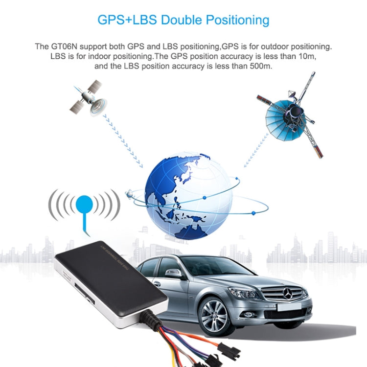 GT06N Car Truck Vehicle Tracking GSM / GPS Tracker Eurekaonline