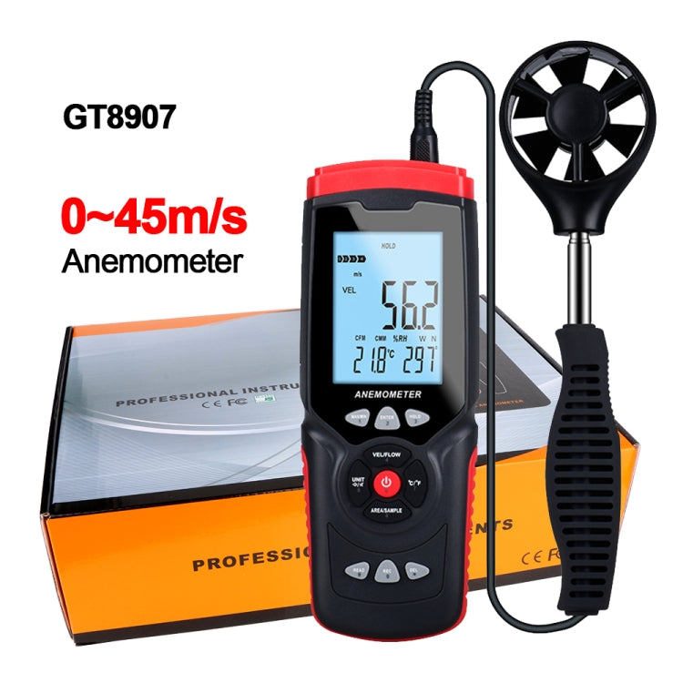 GT8907 Digital Anemometer Eurekaonline