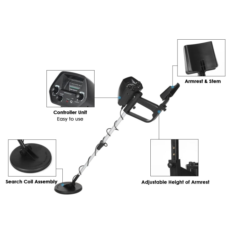 GTX5030 Underground Metal Detector, Measuring Range: 1-30cm Eurekaonline