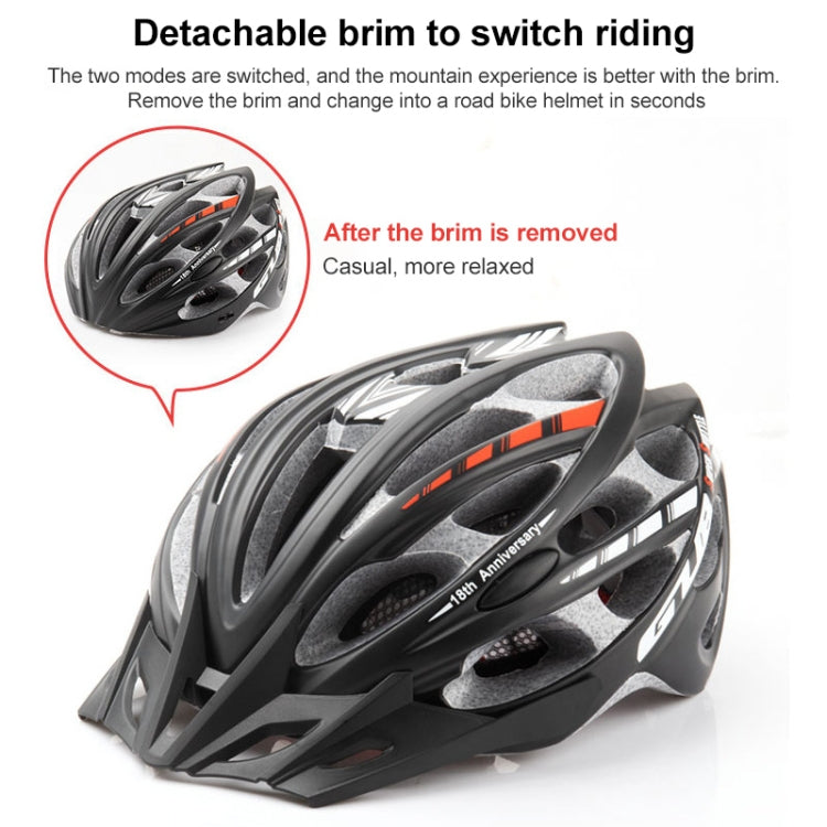 GUB SS MTB Racing Bicycle Helmet Cycling Helmet, Size: L(Red) Eurekaonline