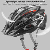 GUB SS MTB Racing Bicycle Helmet Cycling Helmet, Size: L(Red) Eurekaonline