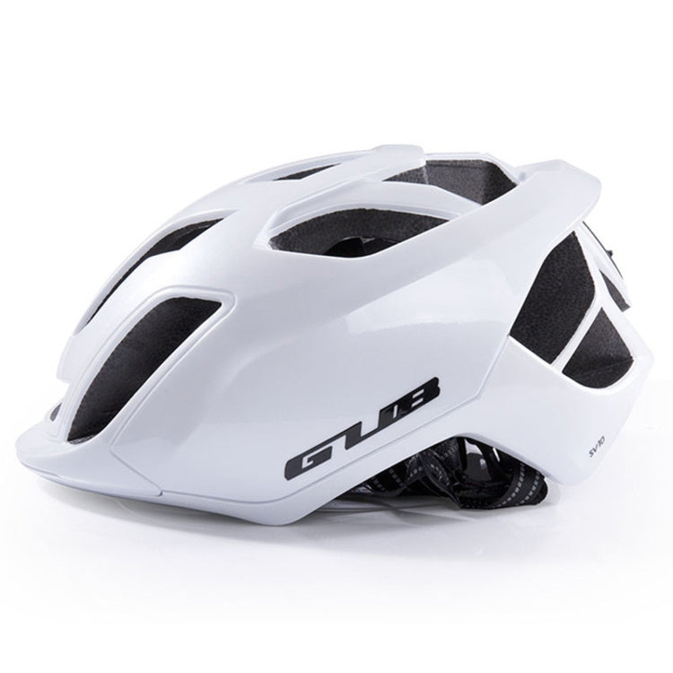 GUB SV10 PC + EPS Breathable Bike Helmet Cycling Helmet With Taillights (Pearl White) Eurekaonline