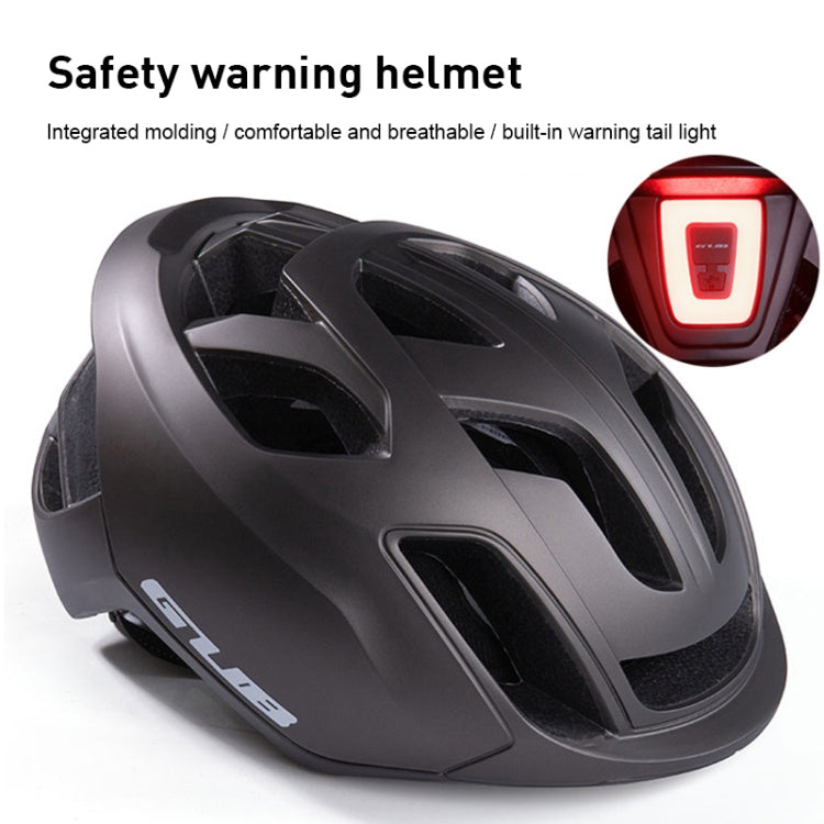 GUB SV10 PC + EPS Breathable Bike Helmet Cycling Helmet With Taillights (Pearl White) Eurekaonline