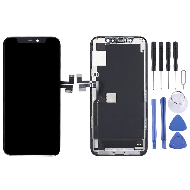 GX OLED LCD Screen for iPhone 11 Pro Digitizer Full Assembly with Frame(Black) Eurekaonline