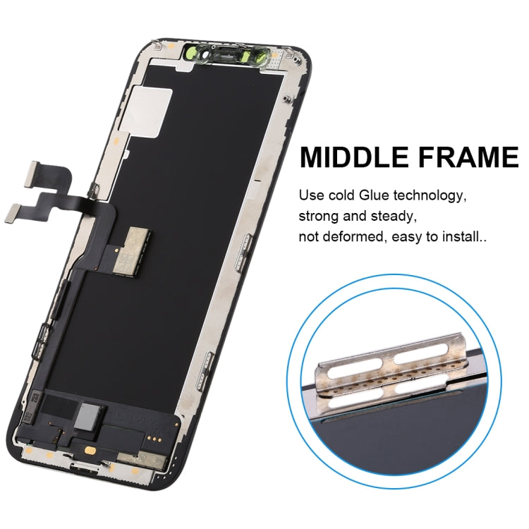 GX Soft OLED LCD Screen for iPhone XS with Digitizer Full Assembly Eurekaonline