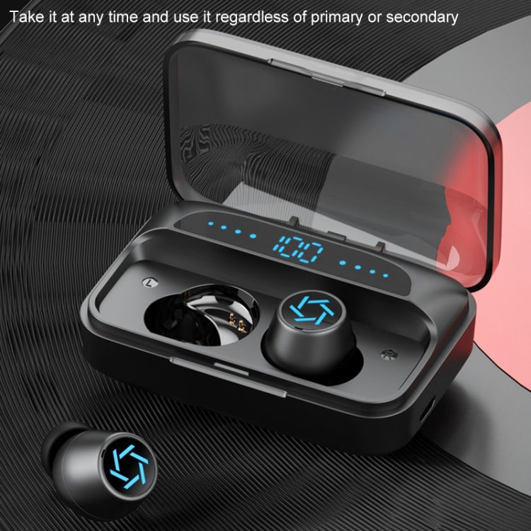 Galante S15 Bluetooth 5.0 True Wireless Bluetooth Earphone with Charging Box (Black) Eurekaonline