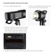Godox  AD600 Pro WITSTRO 600Ws All-in-One Outdoor Flash 2.4GHz Speedlite Light(UK Plug) Eurekaonline