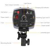 Godox K-180A Mini Master 180Ws Studio Flash Light Photo Flash Speedlight(UK Plug) Eurekaonline