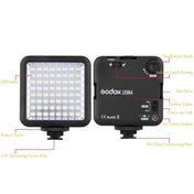 Godox LED64 LED Video Fill Light Eurekaonline