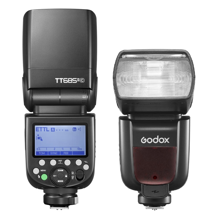 Godox TT685II-C 2.4GHz Wireless TTL HSS 1/8000s Flash Speedlite for Canon (Black) Eurekaonline