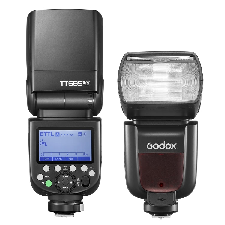 Godox TT685II-N 2.4GHz Wireless TTL HSS 1/8000s Flash Speedlite for Nikon (Black) Eurekaonline