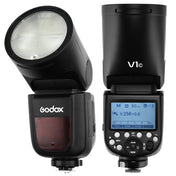 Godox V1C Round Head TTL Flash Speedlite for Canon (Black) Eurekaonline