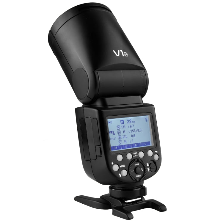 Godox V1N Round Head TTL Flash Speedlite for Nikon (Black) Eurekaonline