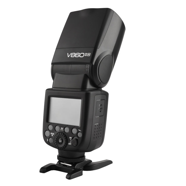Godox V860IIN 2.4GHz Wireless 1/8000s HSS Flash Speedlite Camera Top Fill Light for Nikon DSLR Cameras(Black) Eurekaonline