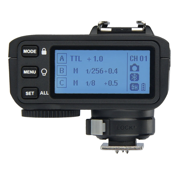 Godox X2T-F E-TTL II Bluetooth Wireless Flash Trigger for FUJIFILM (Black) Eurekaonline